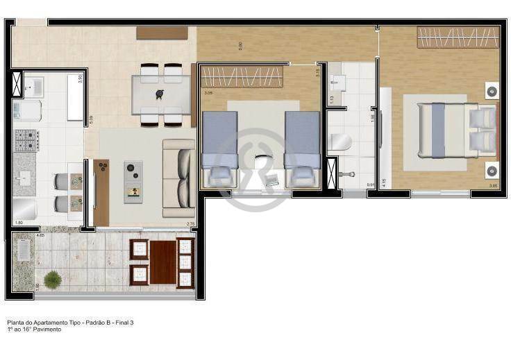 Apartamento para alugar com 2 quartos, 72m² - Foto 49