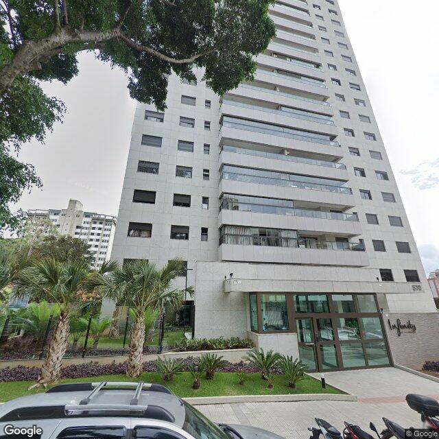 Imagem estática do "Street View" da localização