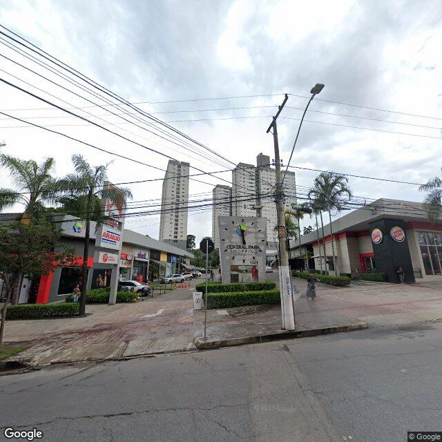 Imagem estática do "Street View" da localização