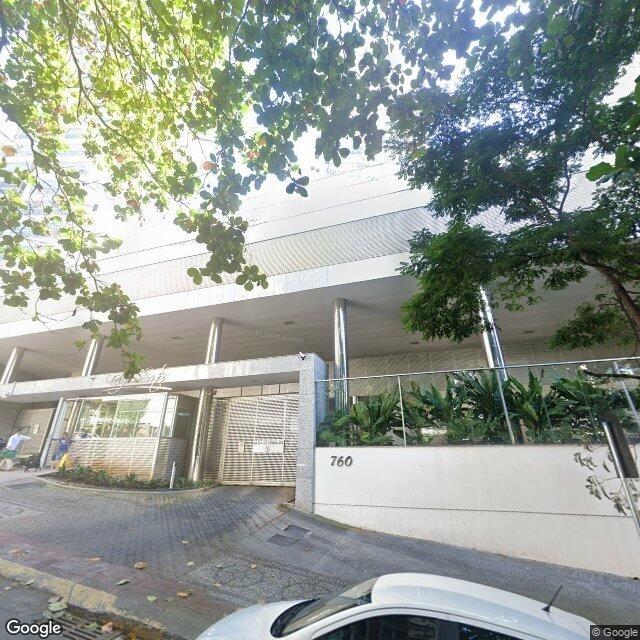 Imagem estática do "Street View" da localização