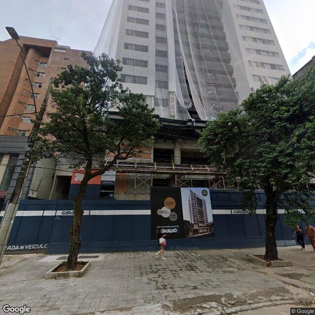 Imagem estática do "Street View" da localização