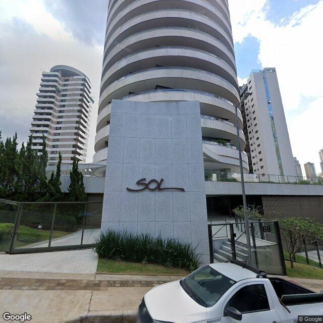 Imagem estática do "Street View" da localização