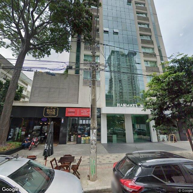 Imagem estática do "Street View" da localização