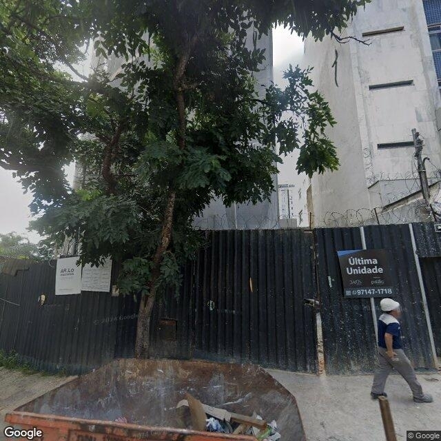 Imagem estática do "Street View" da localização