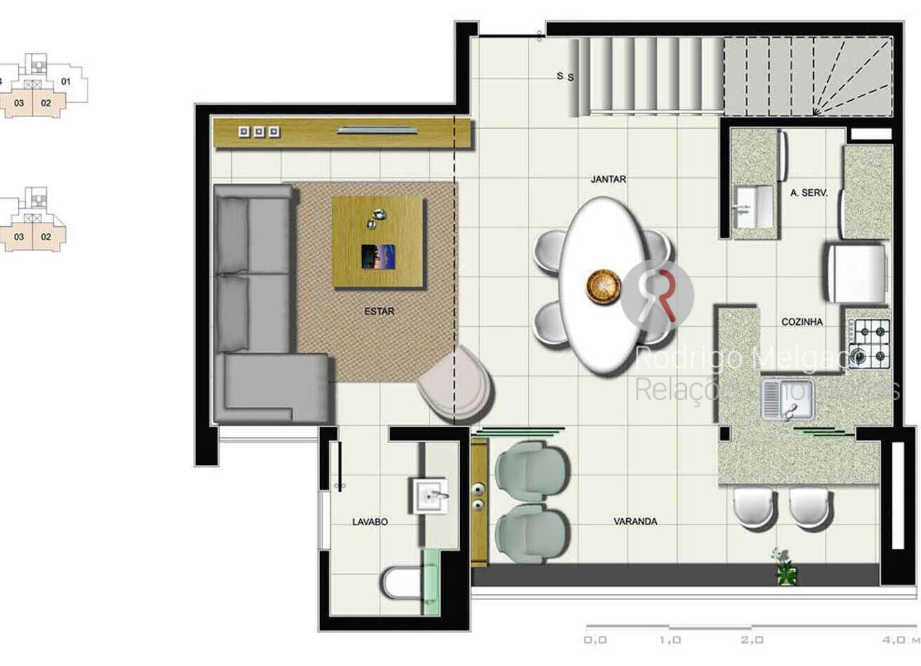 Apartamento à venda com 1 quarto, 56m² - Foto 34