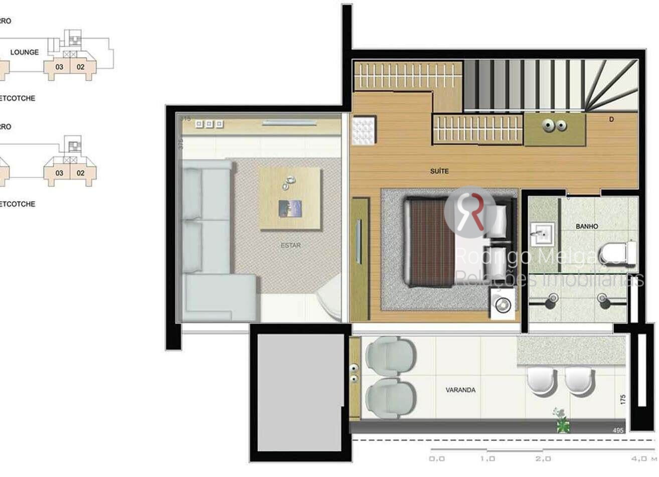 Apartamento à venda com 1 quarto, 56m² - Foto 35