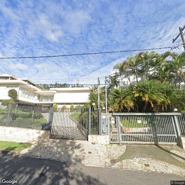 Imagem estática do "Street View" da localização