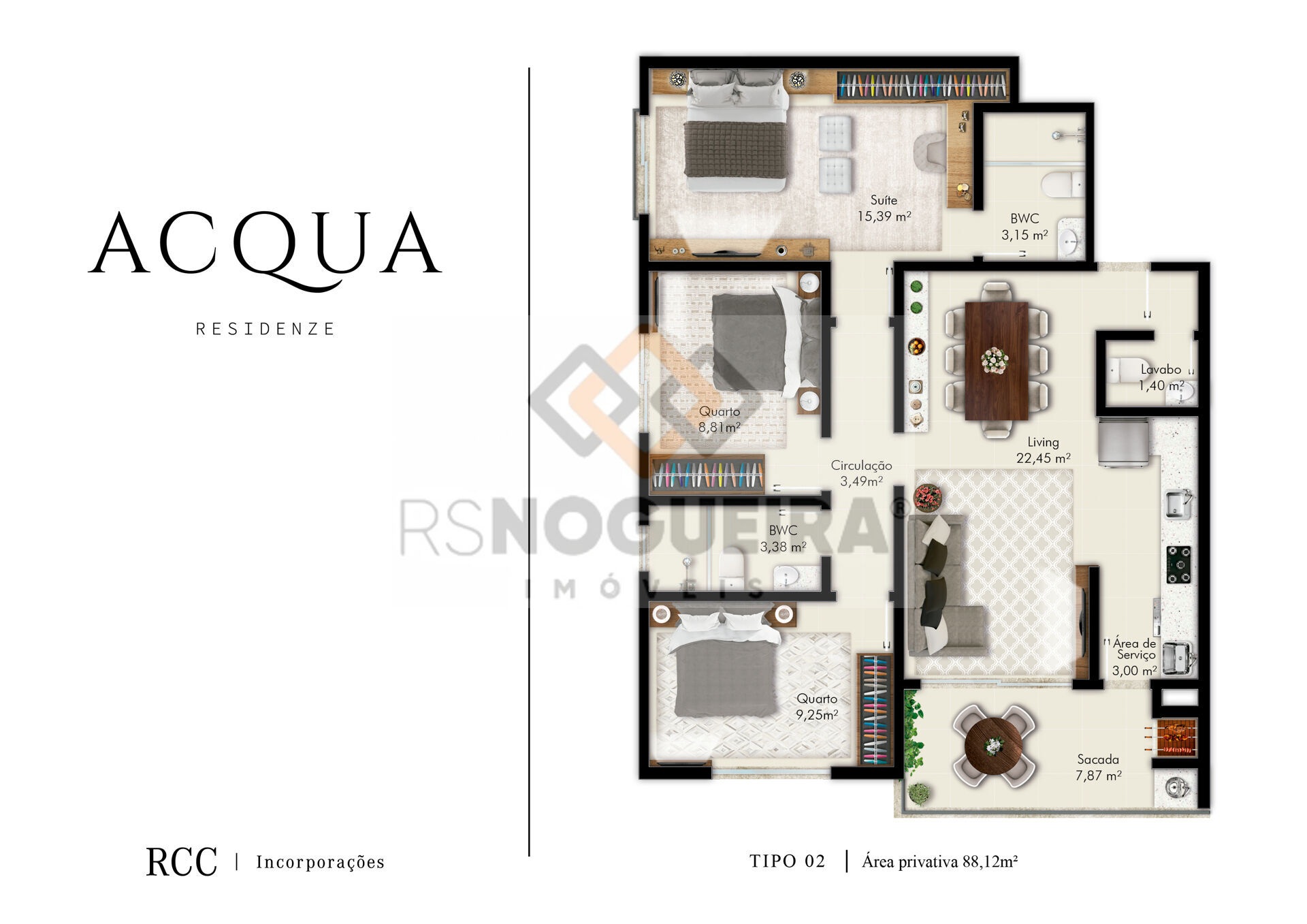 Apartamento, 3 quartos, 88 m² - Foto 13