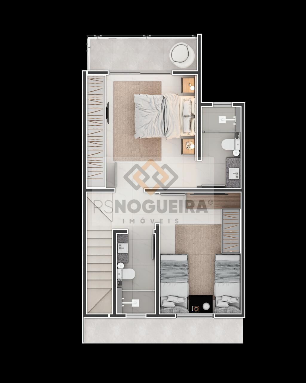 Casa de Condomínio, 2 quartos - Foto 7