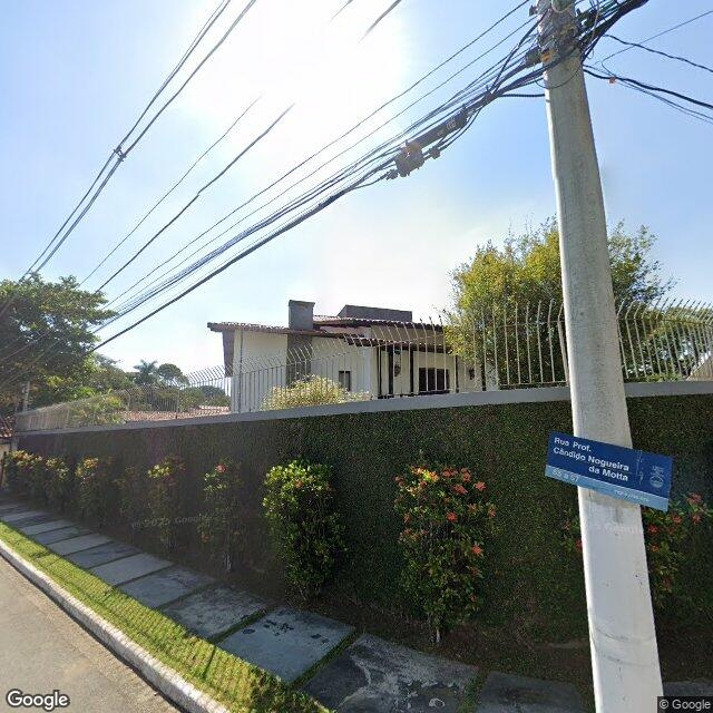 Imagem estática do "Street View" da localização