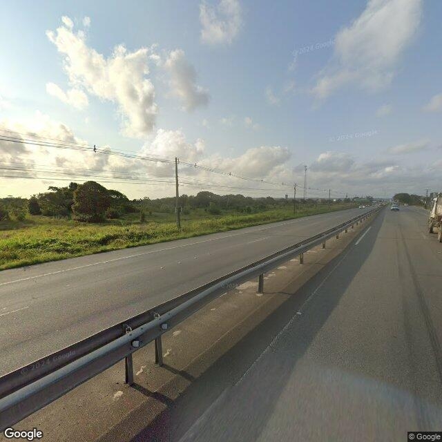 Imagem estática do "Street View" da localização