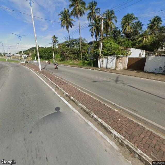 Imagem estática do "Street View" da localização