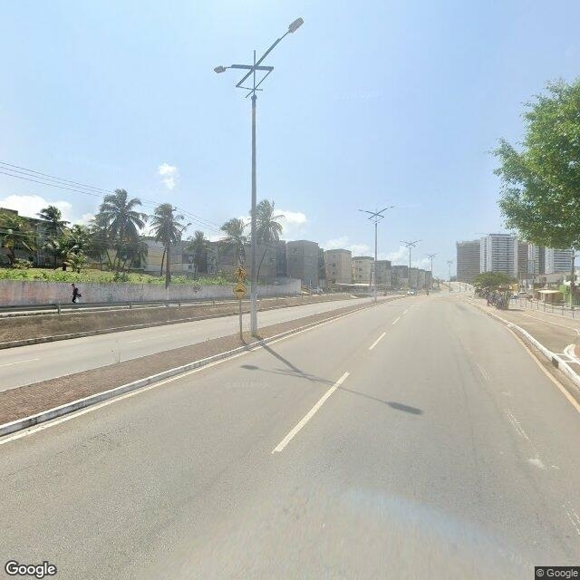 Imagem estática do "Street View" da localização