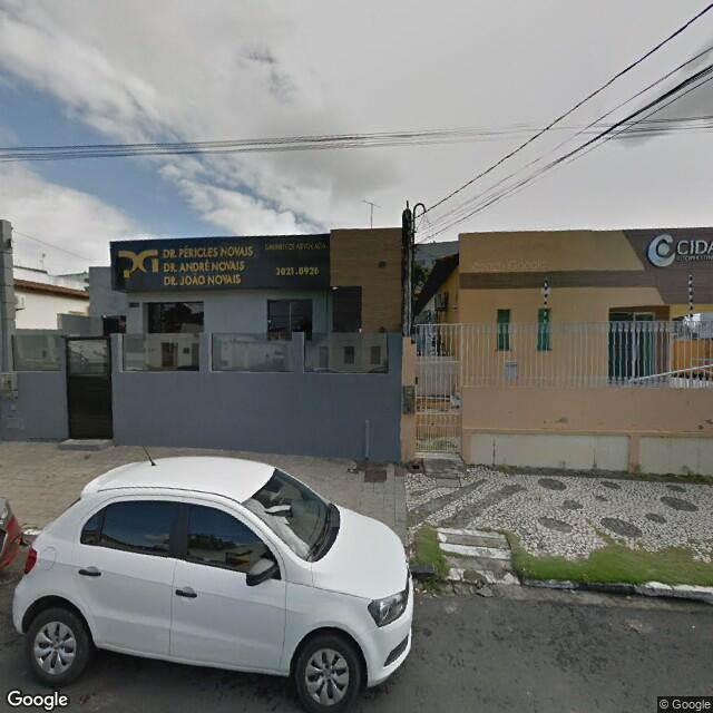 Imagem estática do "Street View" da localização