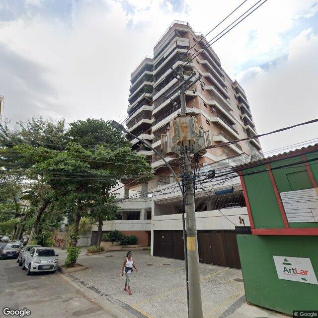 Imagem estática do "Street View" da localização