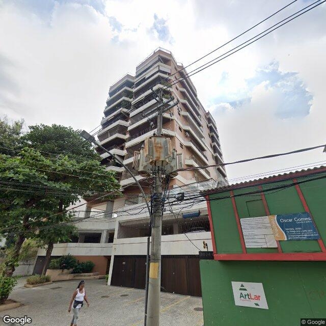 Imagem estática do "Street View" da localização