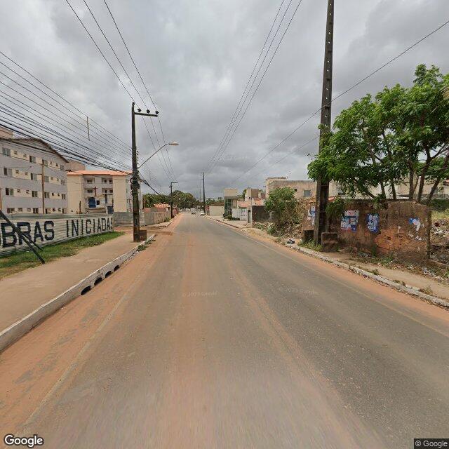 Imagem estática do "Street View" da localização