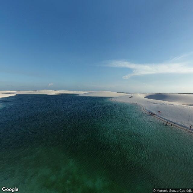 Imagem estática do "Street View" da localização
