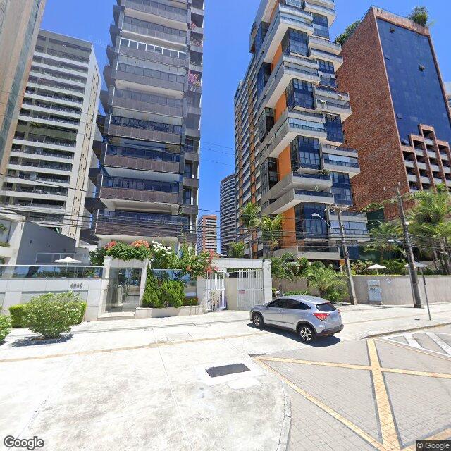 Imagem estática do "Street View" da localização