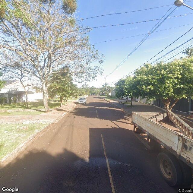 Imagem estática do "Street View" da localização