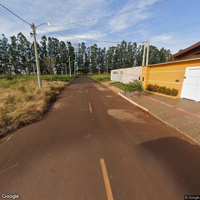 Imagem estática do "Street View" da localização