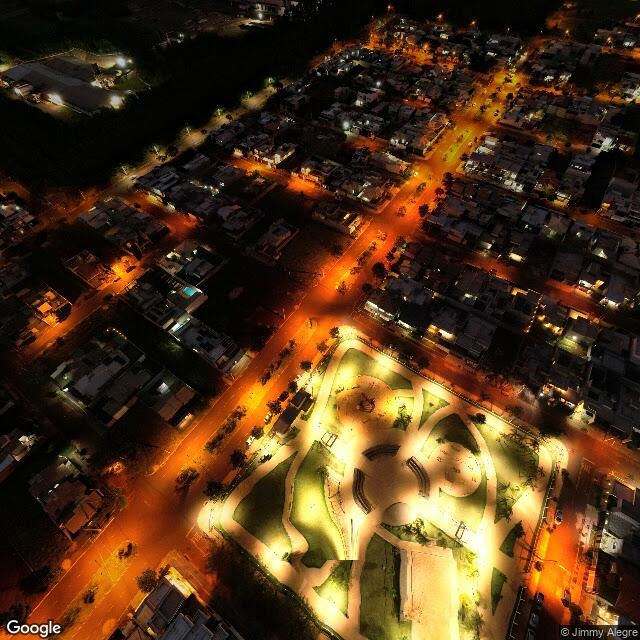 Imagem estática do "Street View" da localização