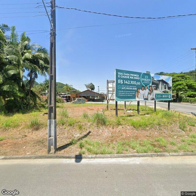 Imagem estática do "Street View" da localização