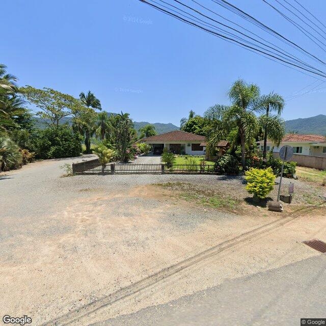 Imagem estática do "Street View" da localização