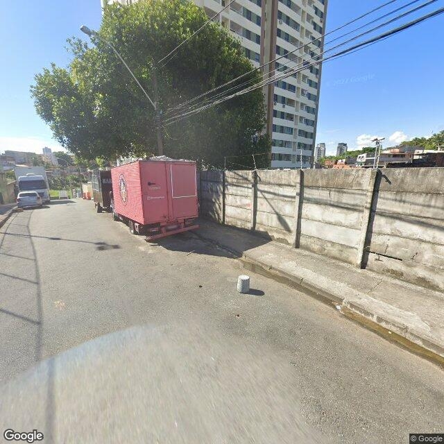 Imagem estática do "Street View" da localização