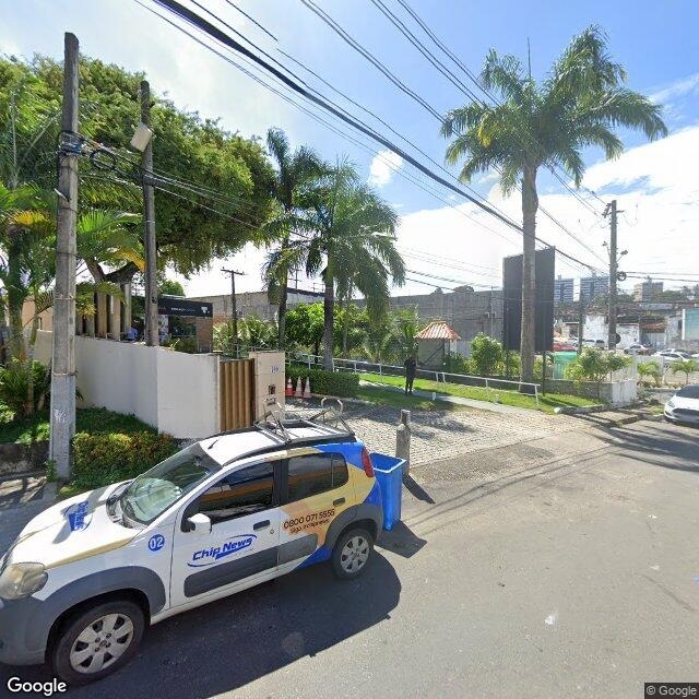 Imagem estática do "Street View" da localização