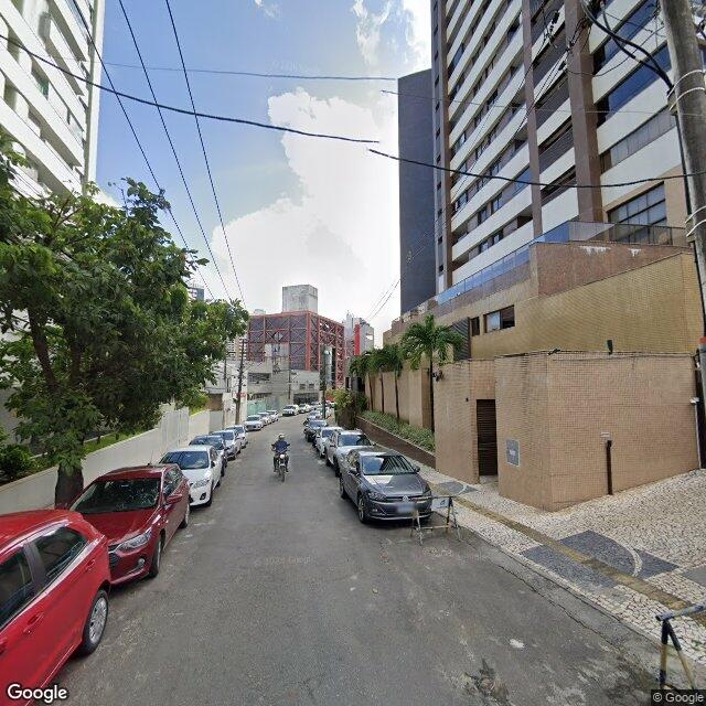 Imagem estática do "Street View" da localização