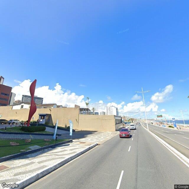 Imagem estática do "Street View" da localização