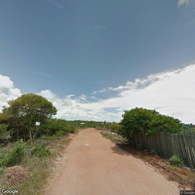 Imagem estática do "Street View" da localização