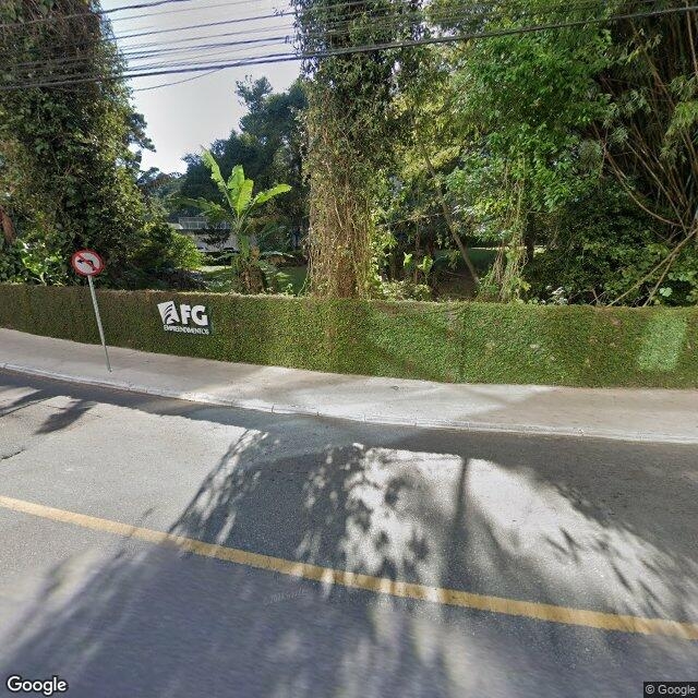 Imagem estática do "Street View" da localização