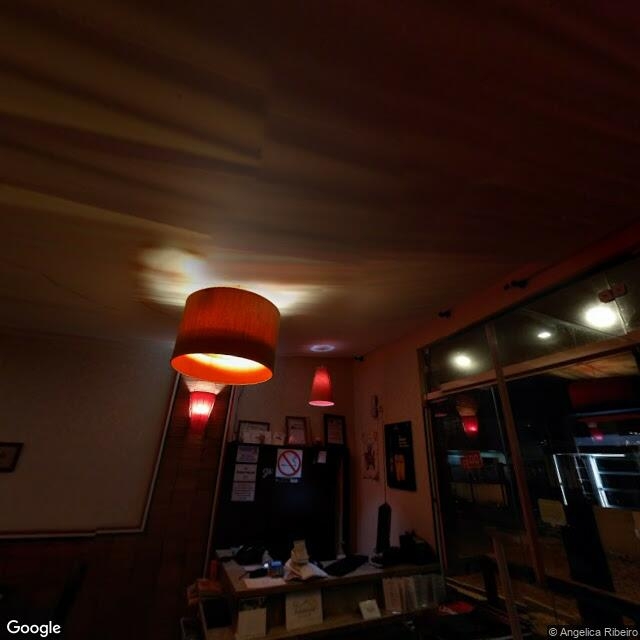 Imagem estática do "Street View" da localização