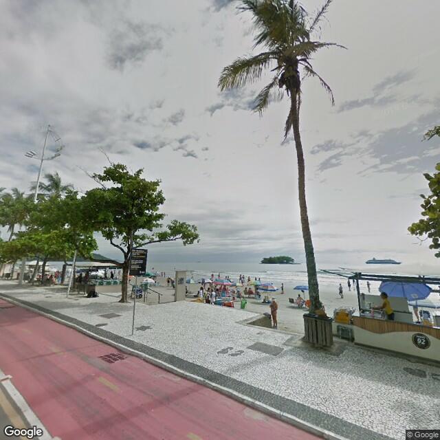 Imagem estática do "Street View" da localização