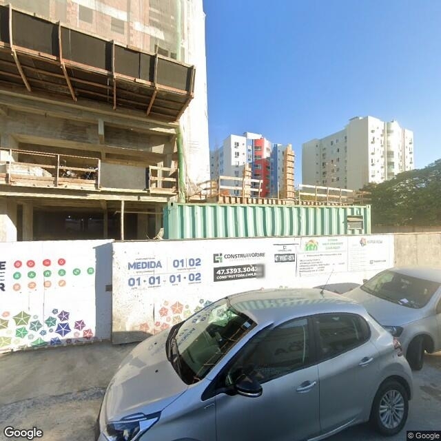 Imagem estática do "Street View" da localização