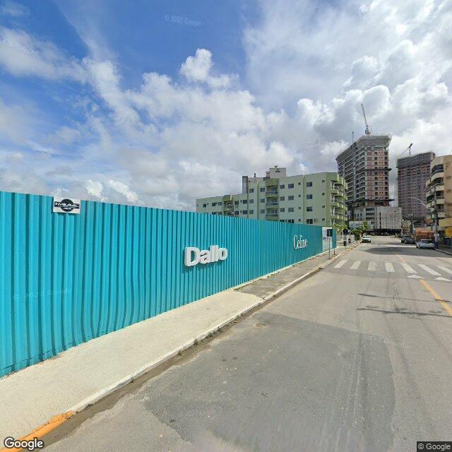 Imagem estática do "Street View" da localização