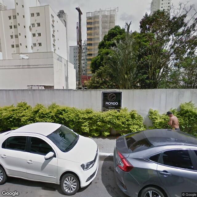 Imagem estática do "Street View" da localização