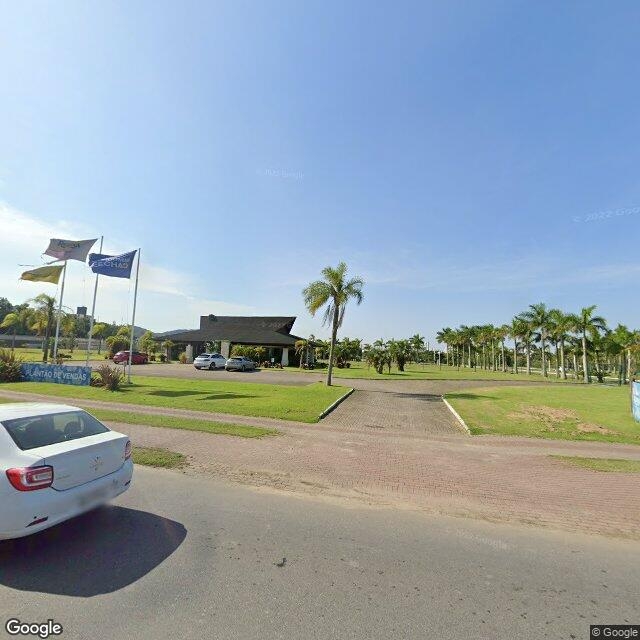 Imagem estática do "Street View" da localização