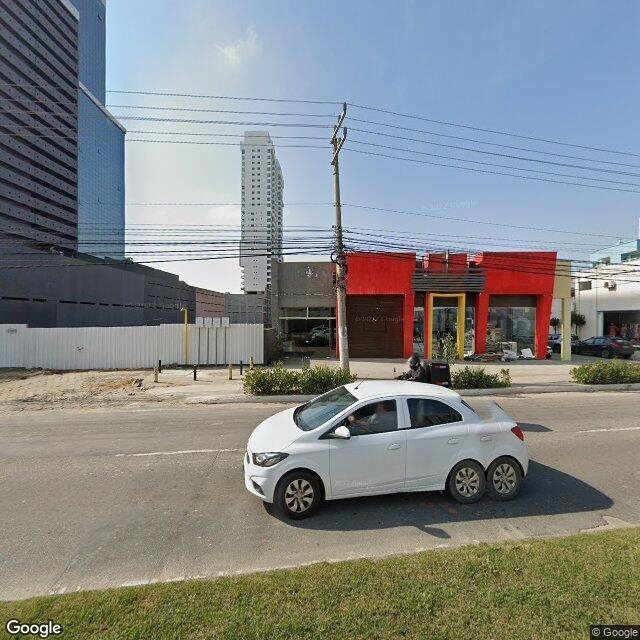 Imagem estática do "Street View" da localização