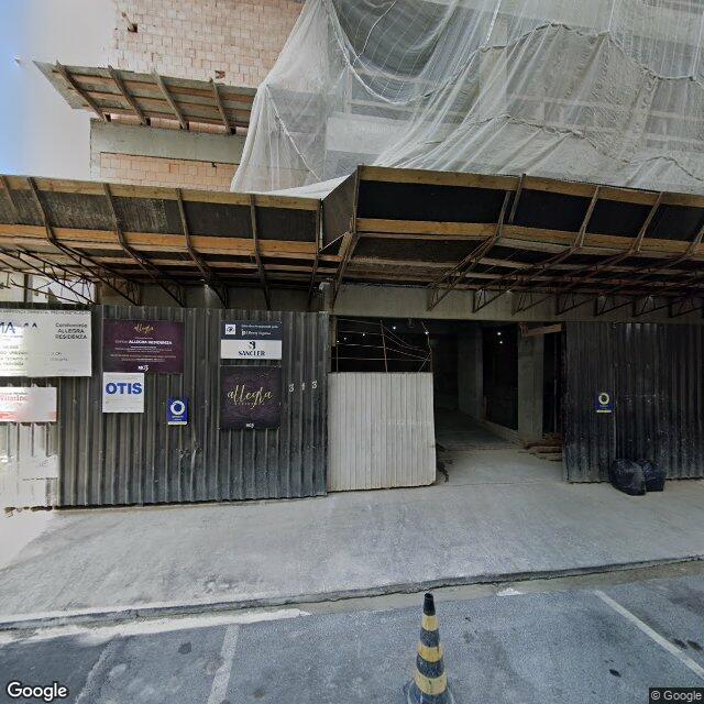 Imagem estática do "Street View" da localização