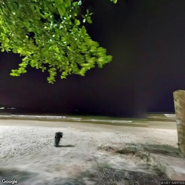 Imagem estática do "Street View" da localização