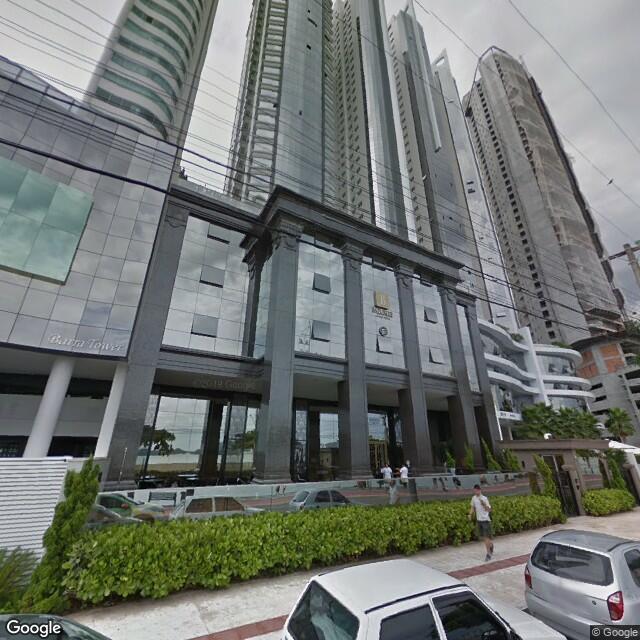 Imagem estática do "Street View" da localização