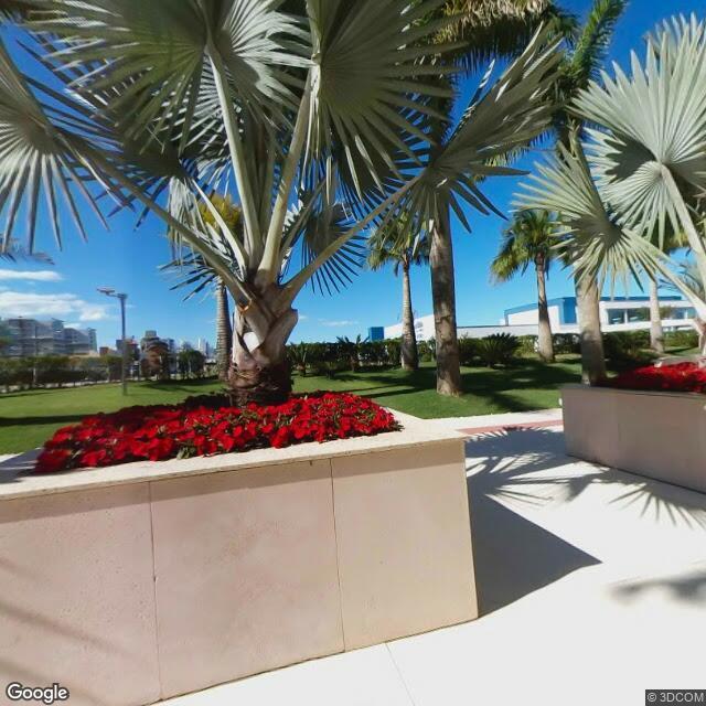 Imagem estática do "Street View" da localização