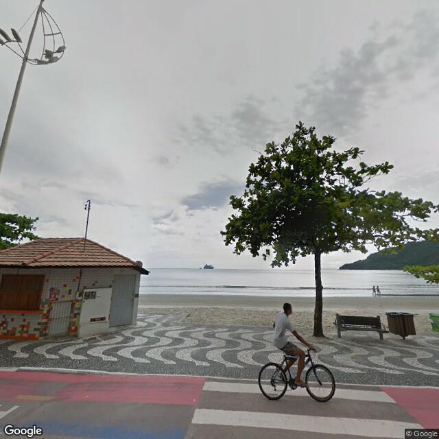 Imagem estática do "Street View" da localização