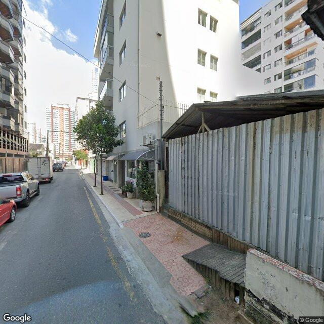 Imagem estática do "Street View" da localização
