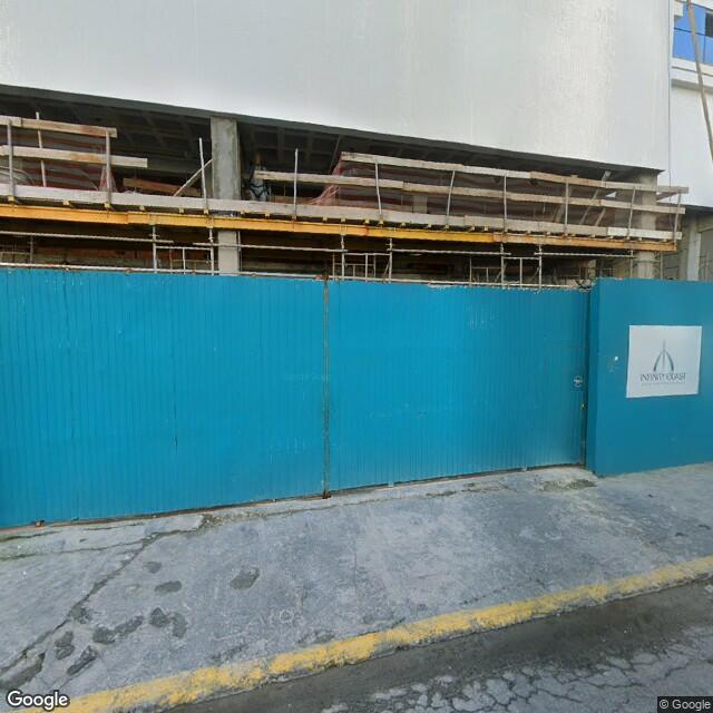 Imagem estática do "Street View" da localização