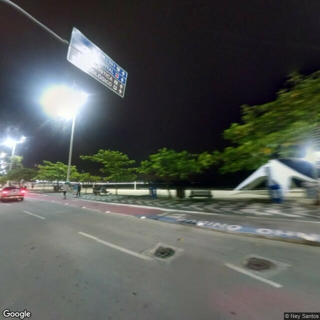 Imagem estática do "Street View" da localização