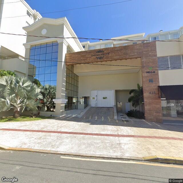 Imagem estática do "Street View" da localização